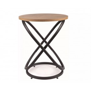 Стол журнальный SIGNAL EOS E дуб артизан/черный